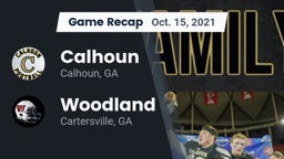 Recap: Calhoun  vs. Woodland  2021