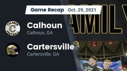Recap: Calhoun  vs. Cartersville  2021
