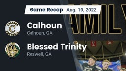 Recap: Calhoun  vs. Blessed Trinity  2022