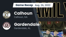 Recap: Calhoun  vs. Gardendale  2022