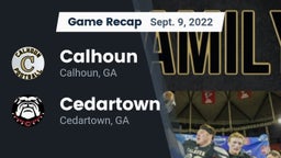 Recap: Calhoun  vs. Cedartown  2022