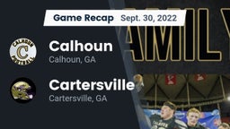 Recap: Calhoun  vs. Cartersville  2022