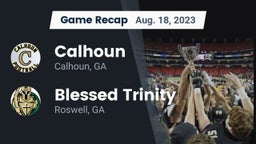 Recap: Calhoun  vs. Blessed Trinity  2023