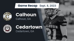 Recap: Calhoun  vs. Cedartown  2023