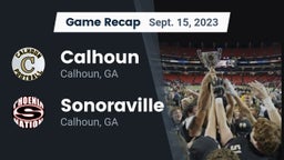 Recap: Calhoun  vs. Sonoraville  2023