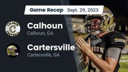Recap: Calhoun  vs. Cartersville  2023