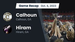Recap: Calhoun  vs. Hiram  2023