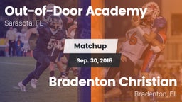 Matchup: Out-of-Door Academy vs. Bradenton Christian  2016