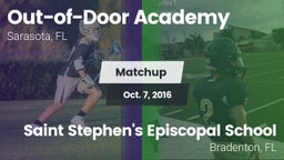 Matchup: Out-of-Door Academy vs. Saint Stephen's Episcopal School 2016