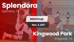 Matchup: Splendora High vs. Kingwood Park  2017