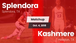 Matchup: Splendora High vs. Kashmere  2018