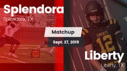 Matchup: Splendora High vs. Liberty  2019