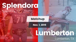 Matchup: Splendora High vs. Lumberton  2019