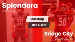 Matchup: Splendora High vs. Bridge City  2019