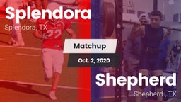 Matchup: Splendora High vs. Shepherd  2020