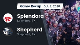 Recap: Splendora  vs. Shepherd  2020