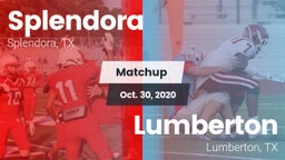 Matchup: Splendora High vs. Lumberton  2020