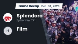 Recap: Splendora  vs.  Film 2020
