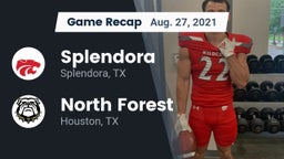 Recap: Splendora  vs. North Forest  2021