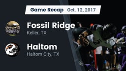 Recap: Fossil Ridge  vs. Haltom  2017