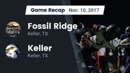 Recap: Fossil Ridge  vs. Keller 2017