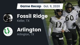 Recap: Fossil Ridge  vs. Arlington  2020