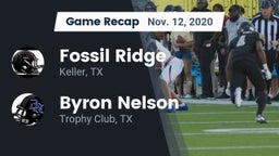 Recap: Fossil Ridge  vs. Byron Nelson  2020
