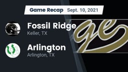 Recap: Fossil Ridge  vs. Arlington  2021