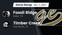 Recap: Fossil Ridge  vs. Timber Creek  2021