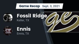 Recap: Fossil Ridge  vs. Ennis  2021