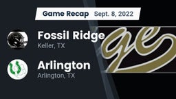 Recap: Fossil Ridge  vs. Arlington  2022