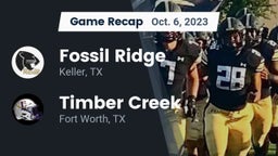 Recap: Fossil Ridge  vs. Timber Creek  2023