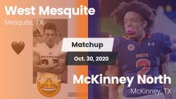 Matchup: West Mesquite High vs. McKinney North  2020