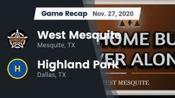 Recap: West Mesquite  vs. Highland Park  2020
