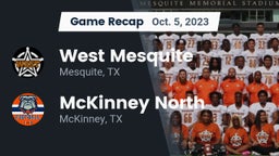 Recap: West Mesquite  vs. McKinney North  2023