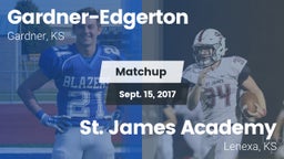 Matchup: Gardner-Edgerton vs. St. James Academy  2017