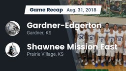 Recap: Gardner-Edgerton  vs. Shawnee Mission East  2018
