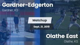 Matchup: Gardner-Edgerton vs. Olathe East  2018