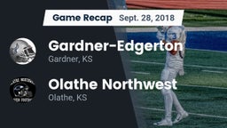 Recap: Gardner-Edgerton  vs. Olathe Northwest  2018