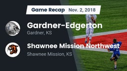 Recap: Gardner-Edgerton  vs. Shawnee Mission Northwest  2018