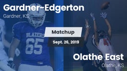 Matchup: Gardner-Edgerton vs. Olathe East  2019
