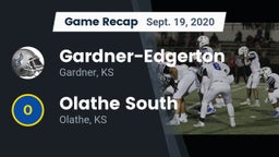 Recap: Gardner-Edgerton  vs. Olathe South  2020
