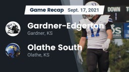 Recap: Gardner-Edgerton  vs. Olathe South  2021