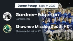 Recap: Gardner-Edgerton  vs. Shawnee Mission South HS 2022