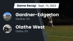Recap: Gardner-Edgerton  vs. Olathe West   2023