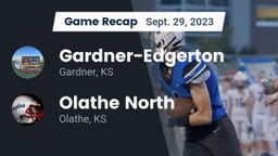 Recap: Gardner-Edgerton  vs. Olathe North  2023