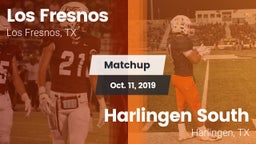 Matchup: Los Fresnos High vs. Harlingen South  2019