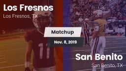Matchup: Los Fresnos High vs. San Benito  2019