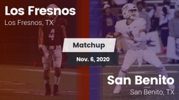 Matchup: Los Fresnos High vs. San Benito  2020