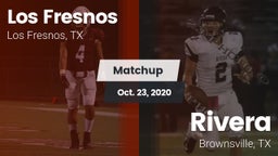 Matchup: Los Fresnos High vs. Rivera  2020